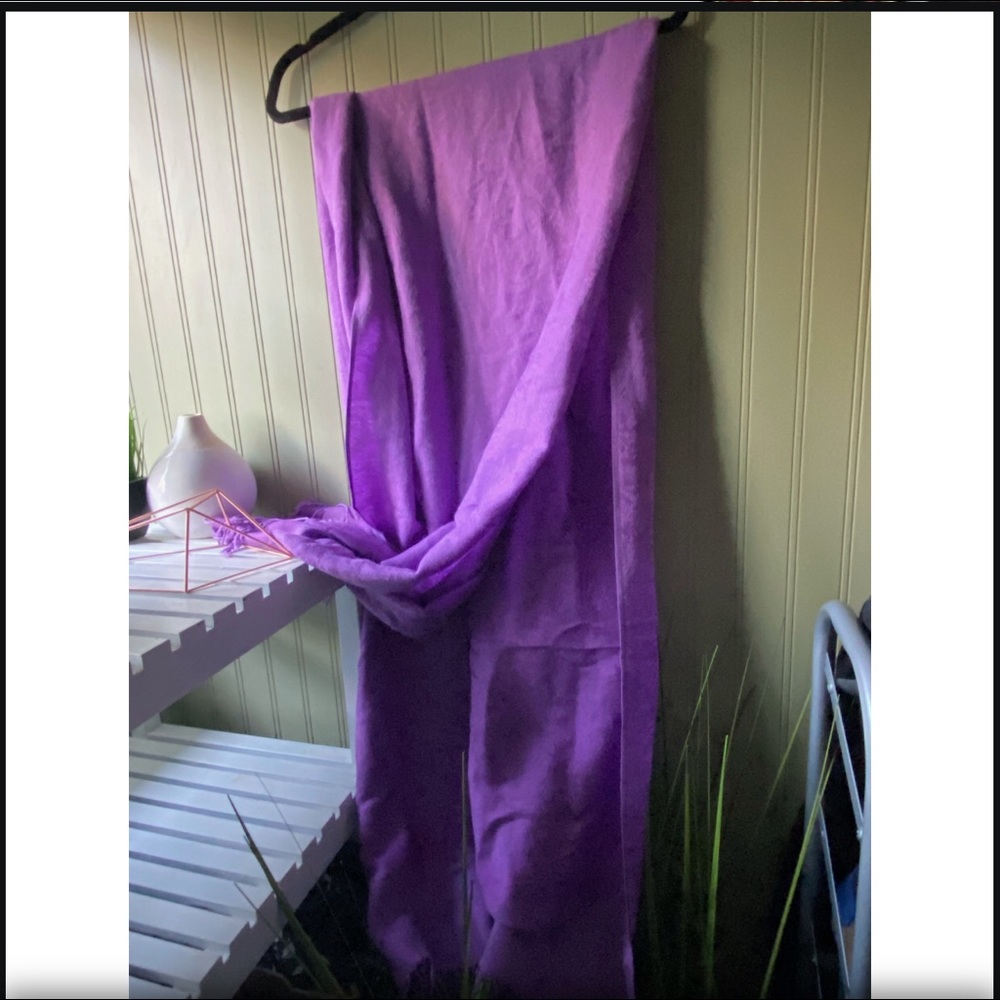 Royal purple xlarge scarf